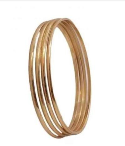 Gold Plate Plan 4 Piece Bangle Set