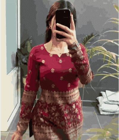 Women's rayon printed short kurti